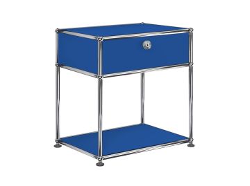 USM Haller Nachttisch H56,5 cm (enzianblau)