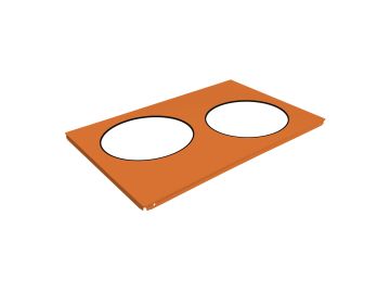USM Haller Pflanzentablar 500x350 (reinorange)