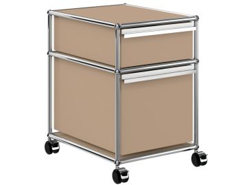 usm haller rollcontainer mit hängeregistratur schloss usm beige