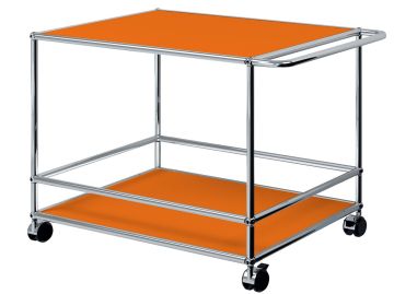 usm haller servierwagen reinorange