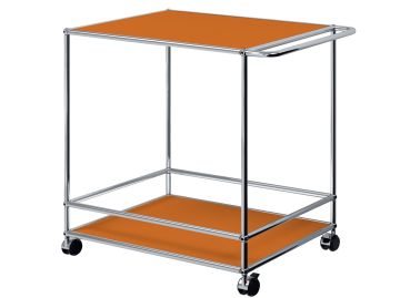 usm servierwagen 730 mm orange