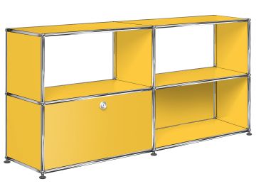 usm haller sideboard mit 1 klappe goldgelb