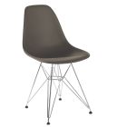 DSR verchromt Sitzhöhe 43 cm (granitgrau RE) Ausstellung