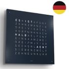QLOCKTWO EARTH 45 UNIVERSE EDITION MIDNIGHT limitiert (DE)