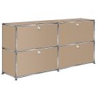 USM Haller Sideboard mit 4 Klapptüren (USM beige) Ausstellungsstück