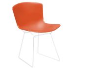 knoll bertoia plastic side chair gestell weiß liste