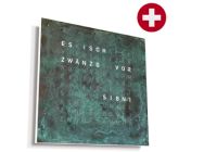 QLOCKTWO EARTH 45 CREATOR'S EDITION (CH) berndeutsch