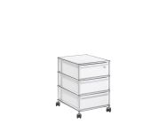 USM Haller Rollcontainer mit drei Schubladen
