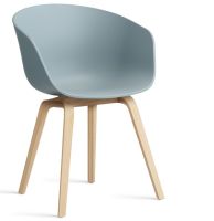 About A Chair AAC22 inkl. Filzgleiter (hellblau / dusty blue)