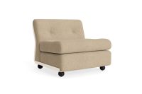 Amanta 1-Sitzer (cream beige / Turf sand)