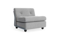 Amanta 1-Sitzer (frost blue / Hallingdal 130)