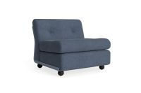 Amanta 1-Sitzer (frost blue / Turf blue grey)