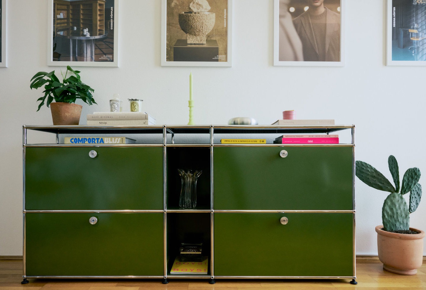 USM Sideboard olivgrün