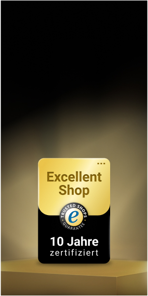 Excellent Shop Award für 10 Jahre