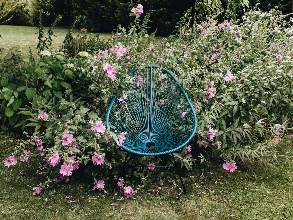 Acapluco Chair in der Farbe Petroleo